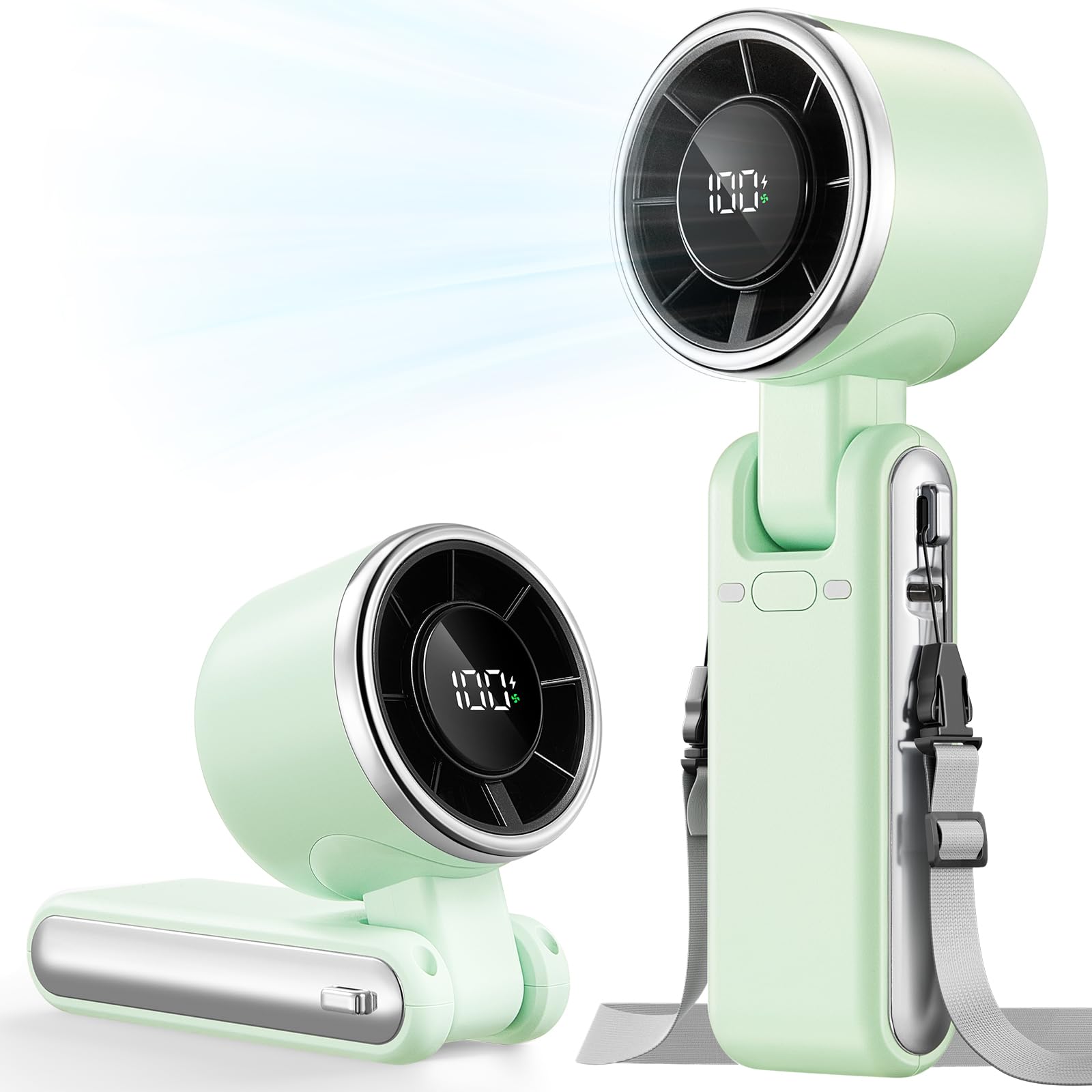Portable Handheld Turbo Fan - 5 Gear High Speed