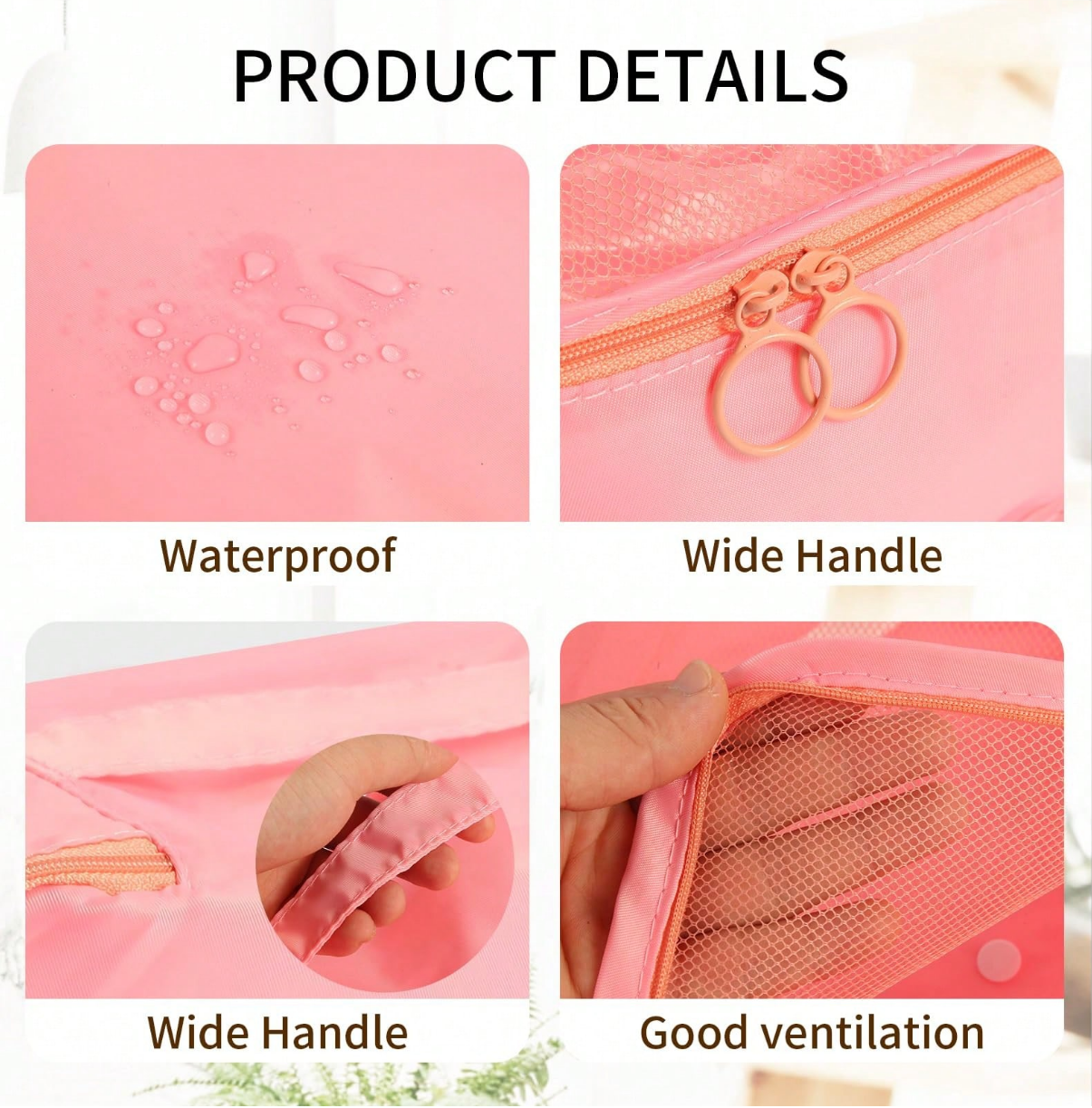 8 Set Packing Cubes& Travel Cable Organizer Pouch Set