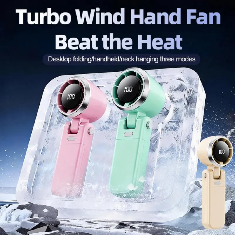 Portable Handheld Turbo Fan - 5 Gear High Speed